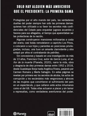 contraportada Las damas del Poder contraportada Las damas del Poder